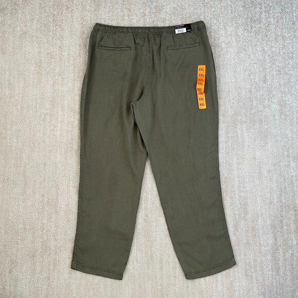 NWT Hilary Radley Tencel Pull On Drawstring Green Pants XXL - Picture 4 of 13